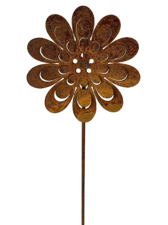 Kwiat słonecznik rdzawa ozdoba do ogrodu