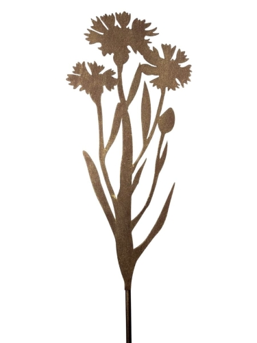 Kwiat metalowa ozdoba do ogrodu