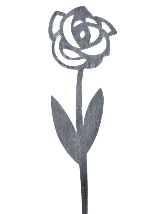 Róża metalowa ozdoba do ogrodu
