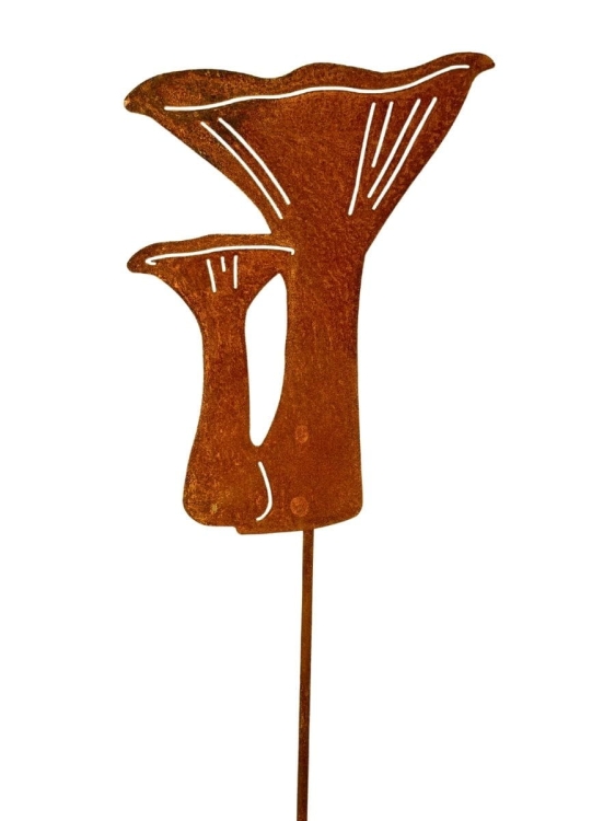 grzyb rdzawa ozdoba do ogrodu