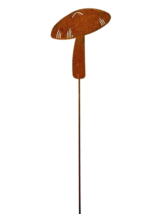 Grzyb ozdoba z metalu do ogrodu