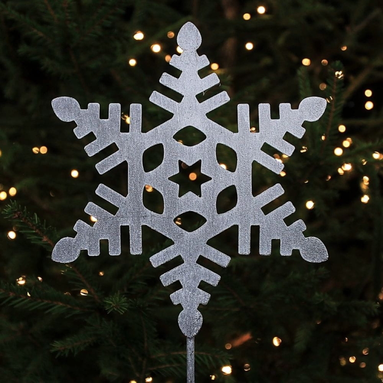 Dekoracja bożonarodzeniowa z metalu do ogrodu