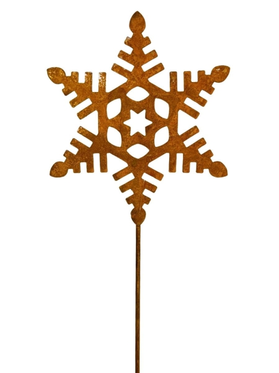 Śnieżynka świąteczna ozdoba do ogrodu