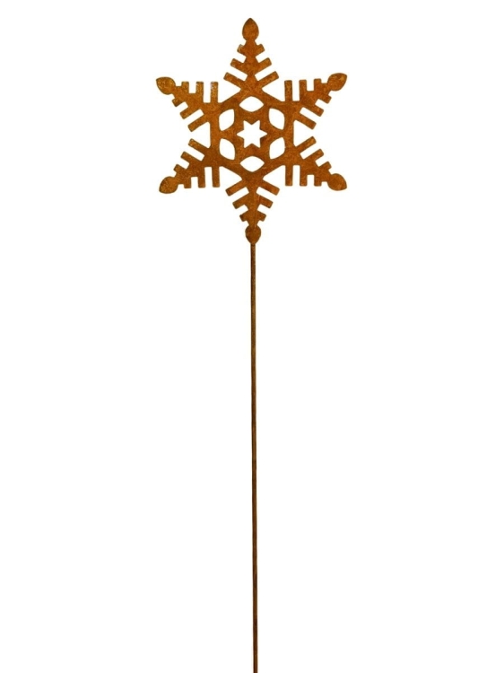 Śnieżynka duża ozdoba ogrodowa na zimę