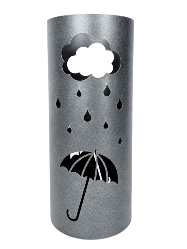 Parasolnik z motywem deszczu LOFT 40 cm