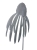 Kwiat Jeżówka 114 cm - metalowa dekoracja na pręcie