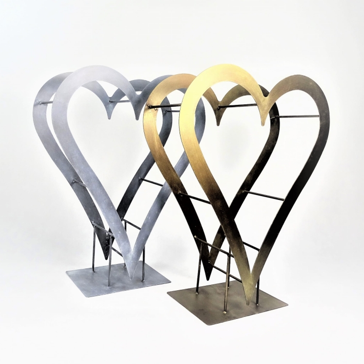 Metalowy stojak na drewno Kier, antracyt  - drewno kominkowe